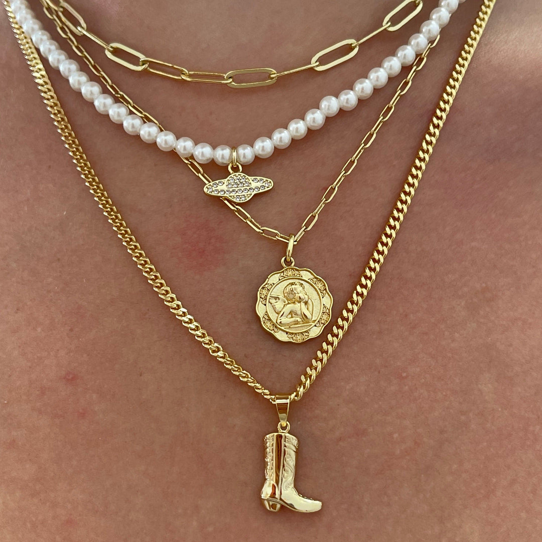 Saturn Energy Necklace